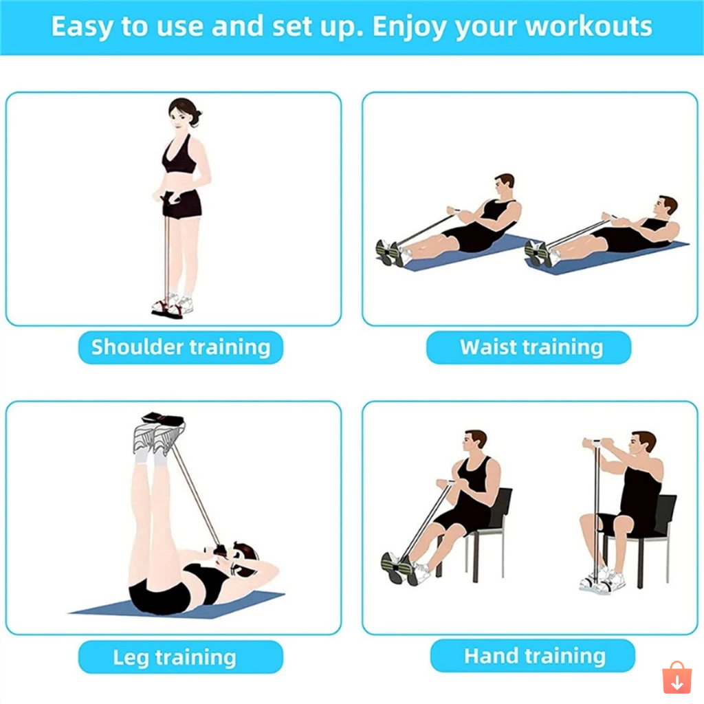 Elástico Extensor de Exercícios Pull Reducer: o aliado dos treinos em casa que está dominando o mercado fitness - Imagem 6