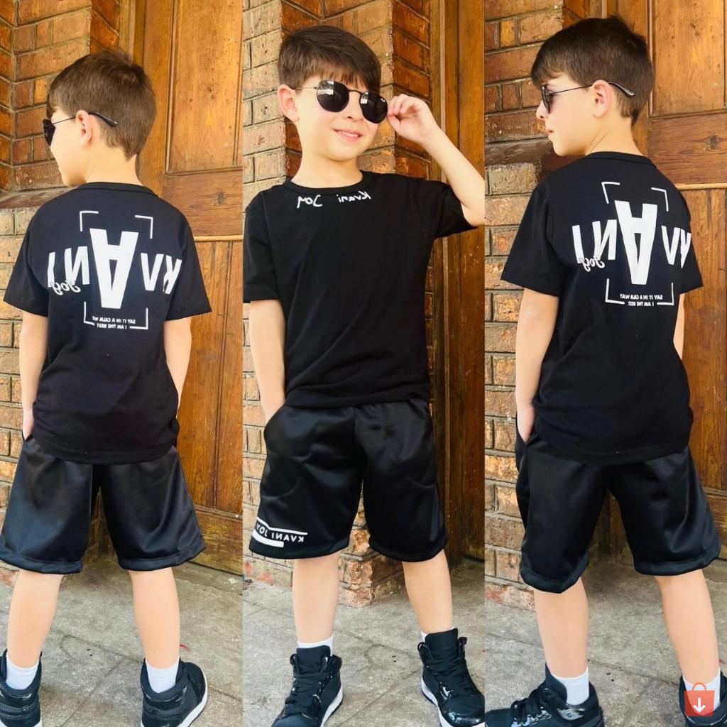 Conjunto Infantil Masculino - Camisa + Bermuda - Imagem 5