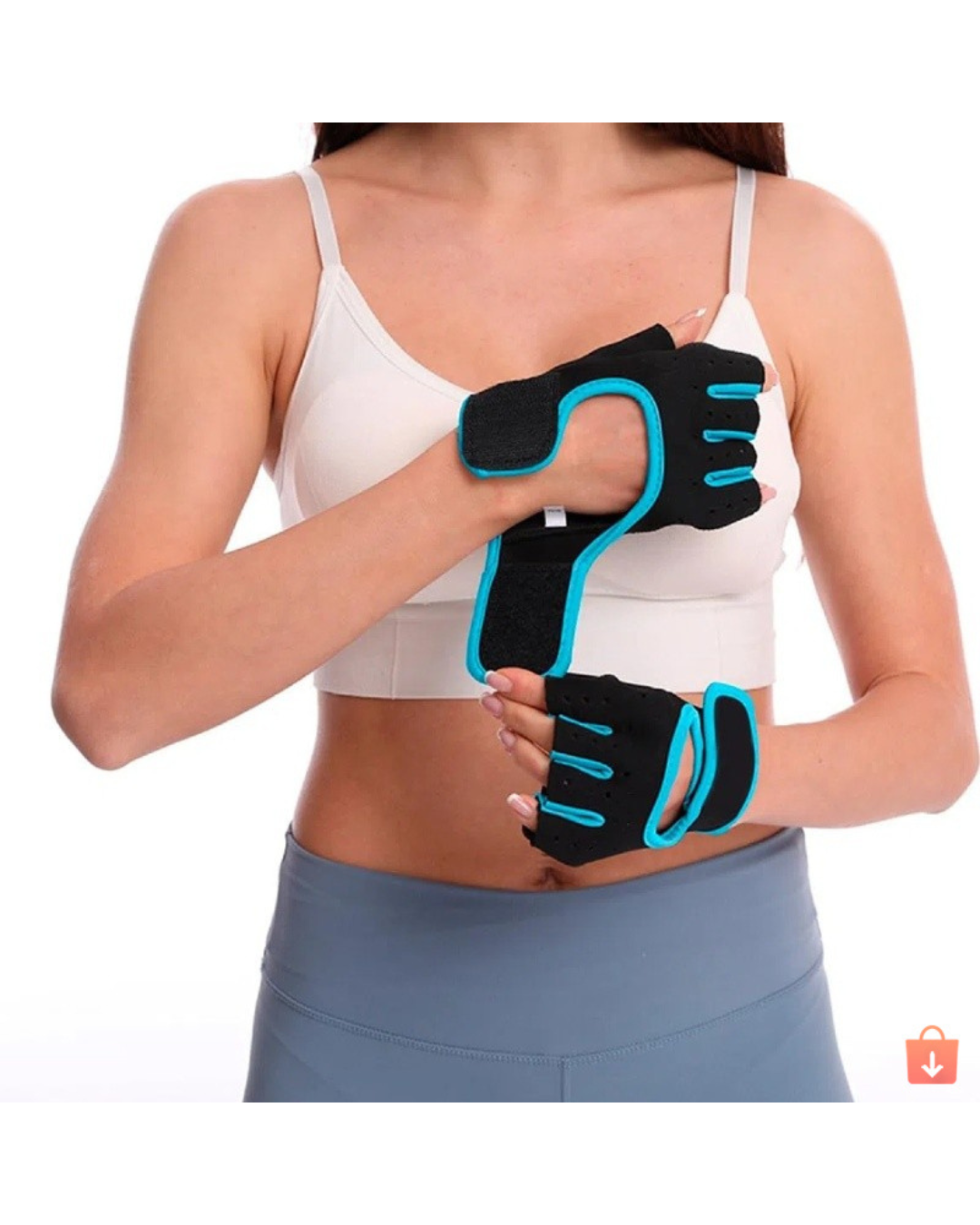 Luva de Ciclismo e Musculação Antiderrapante - Imagem 6