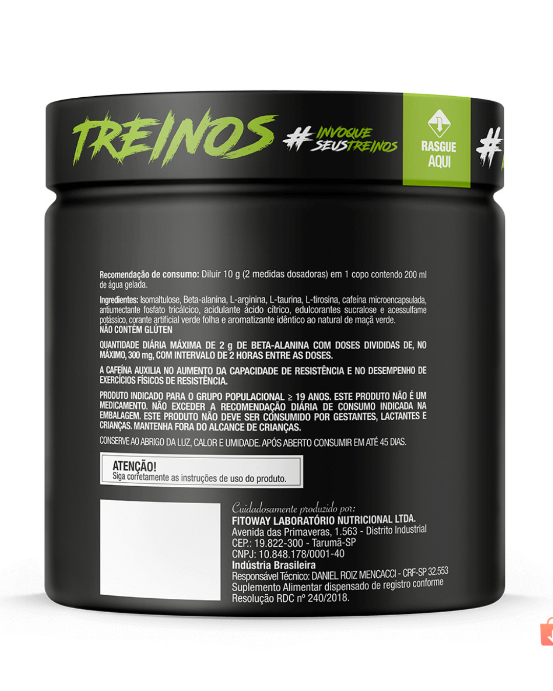 FTW Diabo Verde Pré-Treino: o explosivo que dominou as academias - Imagem 2