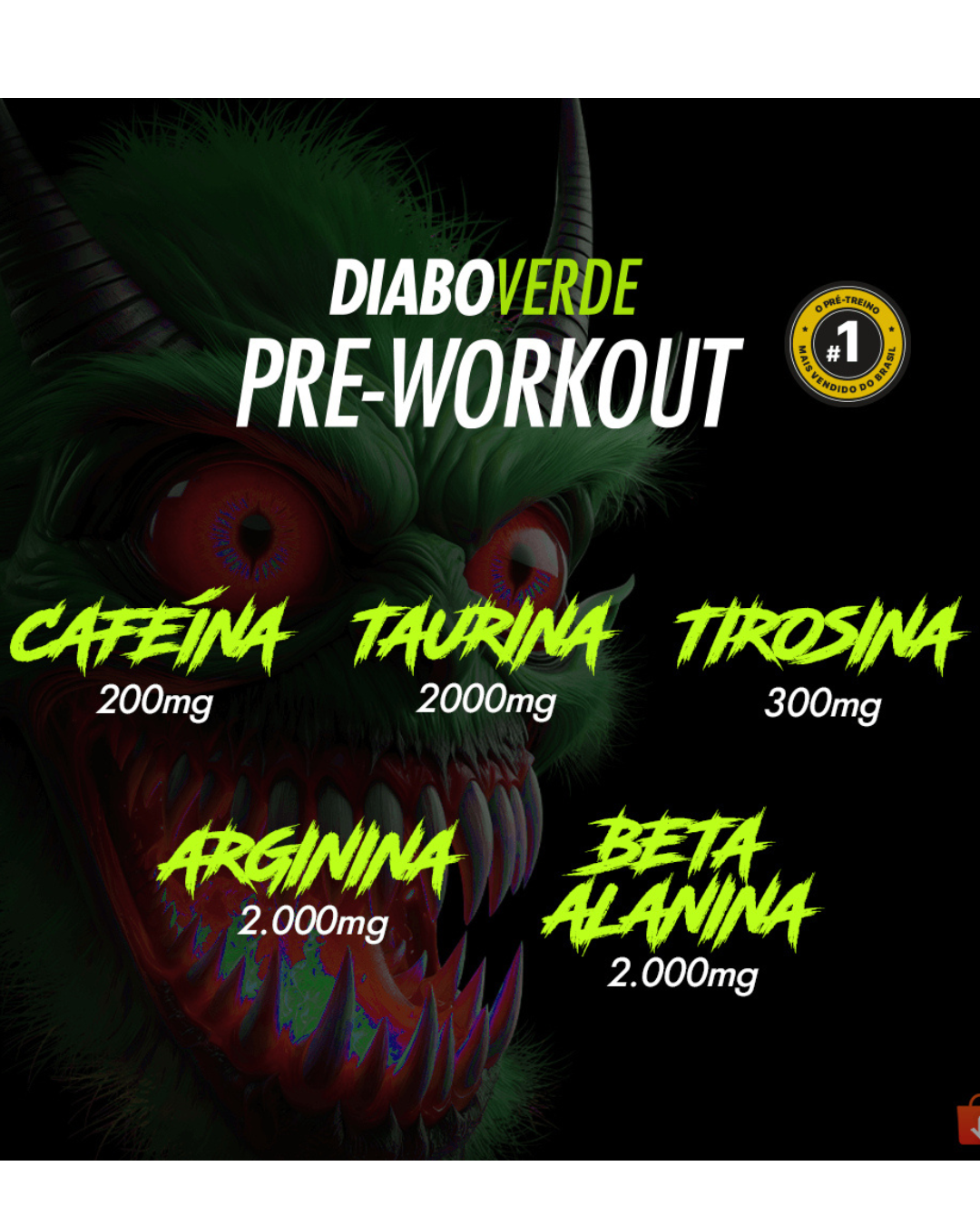 FTW Diabo Verde Pré-Treino: o explosivo que dominou as academias - Imagem 4