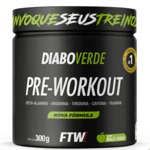 FTW Diabo Verde Pré-Treino: o explosivo que dominou as academias