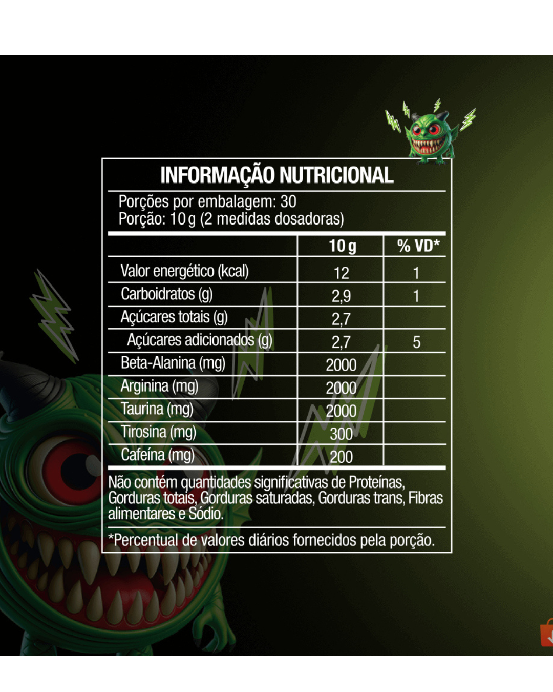 FTW Diabo Verde Pré-Treino: o explosivo que dominou as academias - Imagem 6